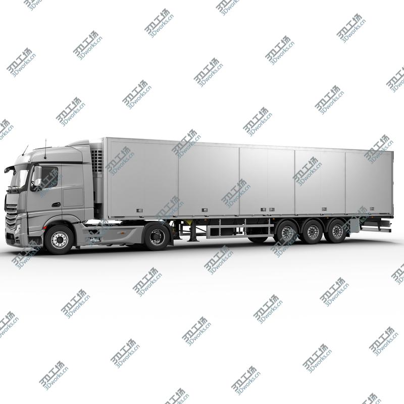 images/goods_img/20210113/Generic Truck With Trailer 3D model/2.jpg